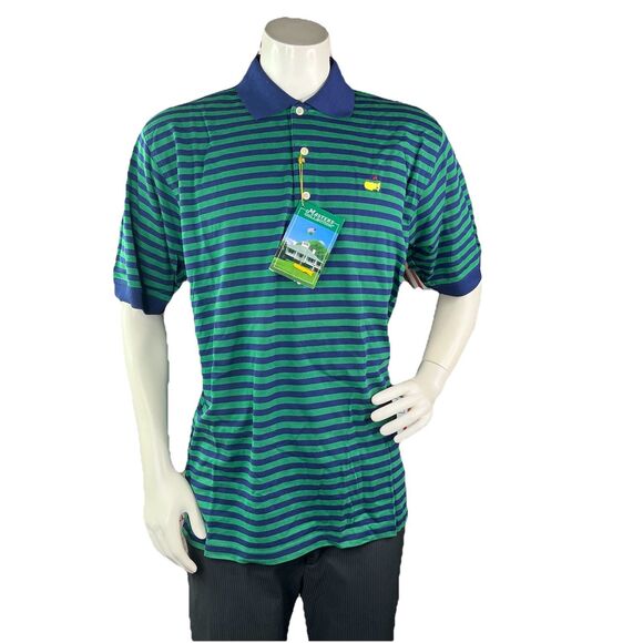 Vtg Masters Collection Golf Polo Shirt Men M 2-Ply Mercerized Augusta National - Picture 2 of 9